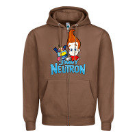 Chestnut jimmy neutron goddard title vintage poster Zipper Hoodie - artisFamous