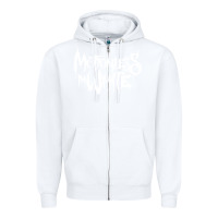 White motionless in white Zipper Hoodie - artisFamous