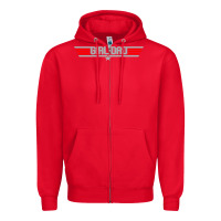 Red girl dad   daughter's father dad appreciation gift t shirt Zipper Hoodie - artisFamous
