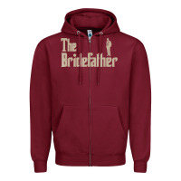 Burgundy great father of the bride gifts men tee shirts Zipper Hoodie - artisFamous