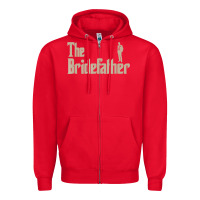 Red great father of the bride gifts men tee shirts Zipper Hoodie - artisFamous