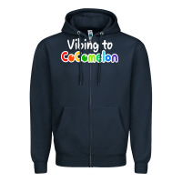 Kids Vibing To Cocomelon Zipper Hoodie | Teevron