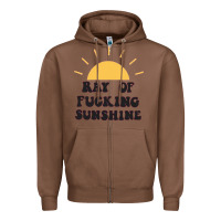 Chestnut ray of sunshine Zipper Hoodie - artisFamous