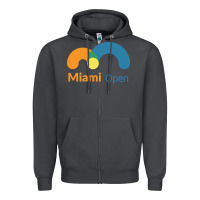 Smoke miami open Zipper Hoodie - artisFamous