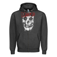 Charcoal Heather mis .fits splat .ter t shirt Zipper Hoodie - artisFamous