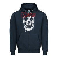 Navy mis .fits splat .ter t shirt Zipper Hoodie - artisFamous