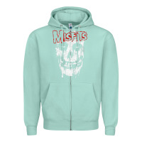 Seafoam mis .fits splat .ter t shirt Zipper Hoodie - artisFamous