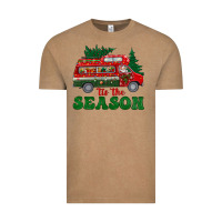 Vintage Coffee christmas 'tis the season Vintage Tee - BundleAndBundleShop