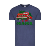 Vintage Denim christmas 'tis the season Vintage Tee - BundleAndBundleShop