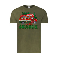 Vintage Olive christmas 'tis the season Vintage Tee - BundleAndBundleShop