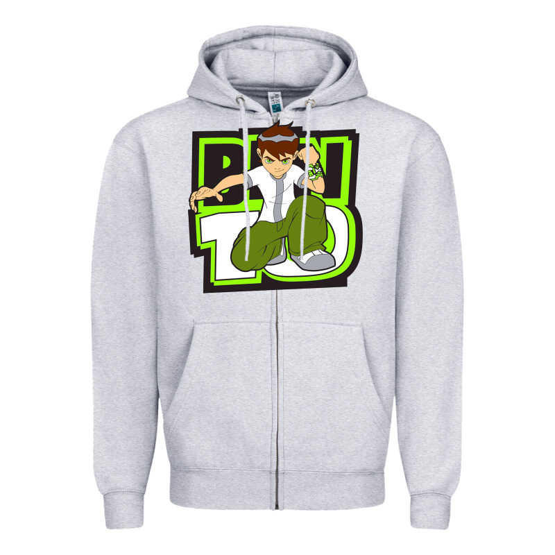 Ben Tennyson Ben 10 Zipper Hoodie by artisFamous | Teevron