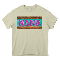 Mossy floral mama mother's day license plate Heavy Core Tee - Jasminsmagicworld