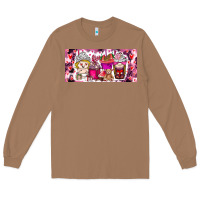 Toasted Coconut Valentine Coffee Long Sleeve Tee - CowhideDigitalArt