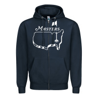 Navy masters tournament Zipper Hoodie - artisFamous