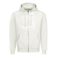 Oatmeal Heather masters tournament Zipper Hoodie - artisFamous