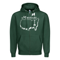 Sports Green masters tournament Zipper Hoodie - artisFamous
