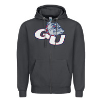 Smoke gonzaga university bulldogs Zipper Hoodie - artisFamous