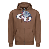 Chestnut gonzaga university bulldogs Zipper Hoodie - artisFamous