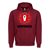 Morgue Embalmer Funeral Director Mortician Zipper Hoodie | Teevron