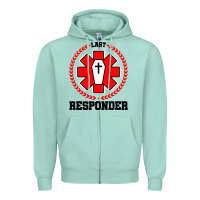 Seafoam morgue embalmer funeral director mortician Zipper Hoodie - artisFamous