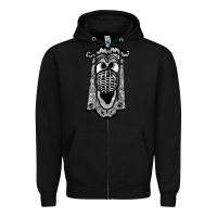 Black alice in wonderland doorknob Zipper Hoodie - artisFamous