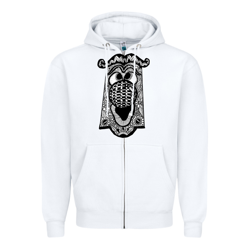 Alice In Wonderland Doorknob Zipper Hoodie by artisFamous | Teevron