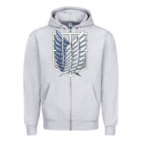 Heather Grey Titan Japan Zipper Hoodie - artisFamous