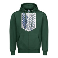 Sports Green Titan Japan Zipper Hoodie - artisFamous