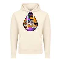 Vintage Artic Hallowen Teardrop Vintage Hoodie - LillyAllenDesigns