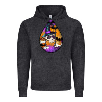 Vintage Black Hallowen Teardrop Vintage Hoodie - LillyAllenDesigns