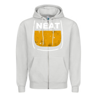 Dove Grey neat whiskey glass Zipper Hoodie - artisFamous