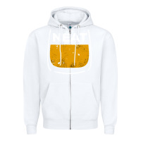 White neat whiskey glass Zipper Hoodie - artisFamous
