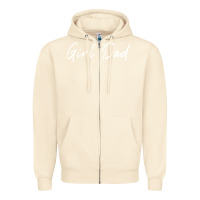 Sandshell girl dad Zipper Hoodie - artisFamous