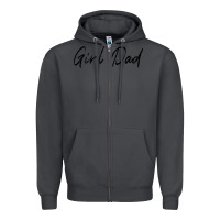 Smoke girl dad Zipper Hoodie - artisFamous
