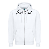 White girl dad Zipper Hoodie - artisFamous