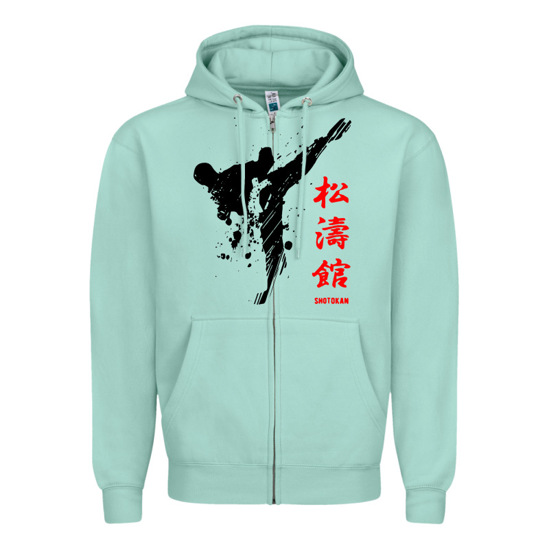 Shotokan Karate Zipper Hoodie by artisFamous | Teevron