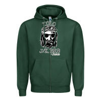 Sports Green funny jesus easter yolo jk brb Zipper Hoodie - artisFamous