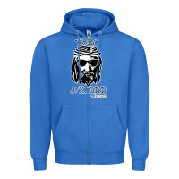 True Royal funny jesus easter yolo jk brb Zipper Hoodie - artisFamous