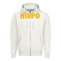Oatmeal Heather HWPO - HARD WORK PAYS OFF Zipper Hoodie - artisFamous