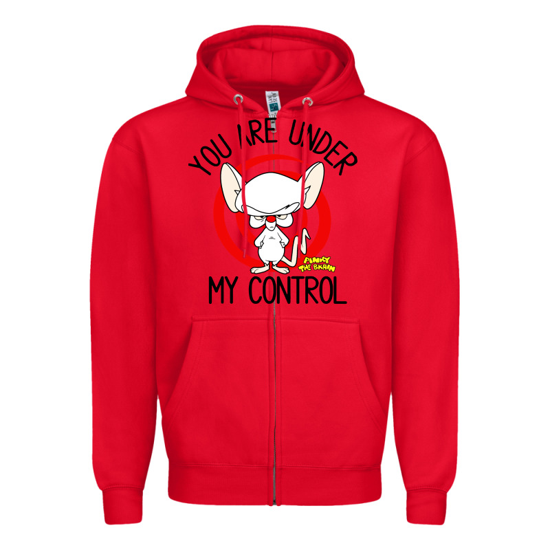 Pinky And The Brain You Are Under My Control Zipper Hoodie by artisFamous | Teevron
