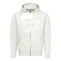 Oatmeal Heather cool drink beer Zipper Hoodie - artisFamous