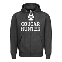 Cougar Hunter Zipper Hoodie | Teevron