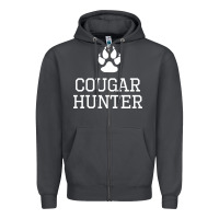 Smoke cougar hunter Zipper Hoodie - artisFamous