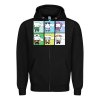 Black cinnamoroll collection Zipper Hoodie - artisFamous