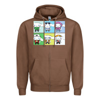 Chestnut cinnamoroll collection Zipper Hoodie - artisFamous