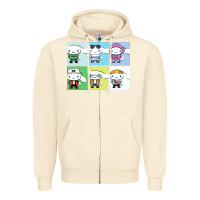 Sandshell cinnamoroll collection Zipper Hoodie - artisFamous