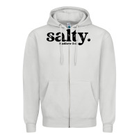 Dove Grey christian salty Zipper Hoodie - artisFamous