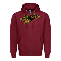 Burgundy los tigres del norte Zipper Hoodie - artisFamous