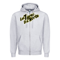 Heather Grey los tigres del norte Zipper Hoodie - artisFamous