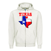 Oatmeal Heather state of texas somebody loves me Zipper Hoodie - artisFamous